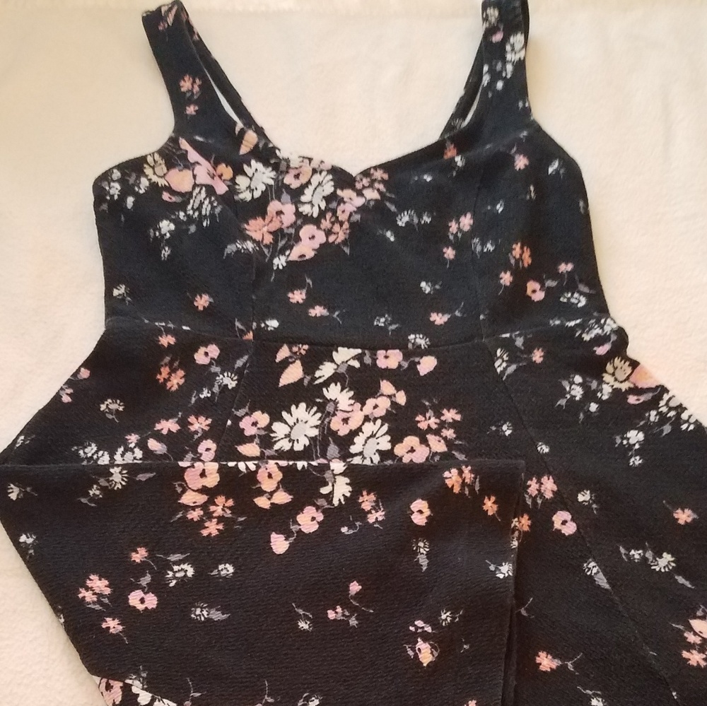 Summer A-Line Floral Dress